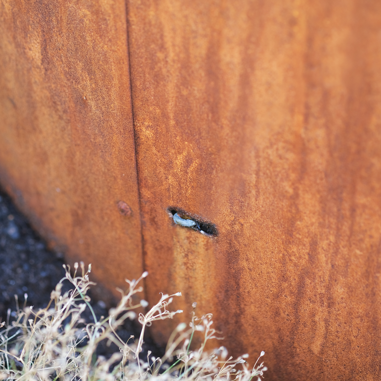 Kräuterspirale Corten  Kräuterspirale Corten